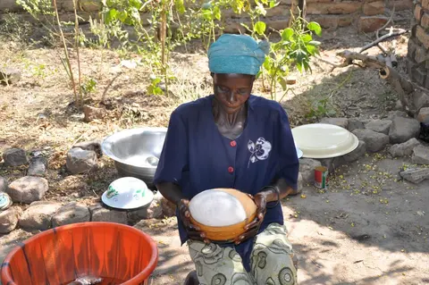 ɗwara gɨ haye (préparation de la boule)